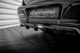 Maxton Design Central Rear Splitter (With Vertical Bars) BMW 7 M-Pack G70