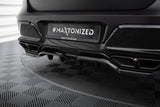 Maxton Design Central Rear Splitter (With Vertical Bars) BMW M760E G70