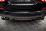 Maxton Design Central Rear Splitter (With Vertical Bars) BMW X3 M40I G01