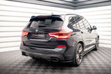 Maxton Design Central Rear Splitter (With Vertical Bars) BMW X3 M40I G01
