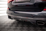 Maxton Design Central Rear Splitter (With Vertical Bars) BMW X3 M40I G01