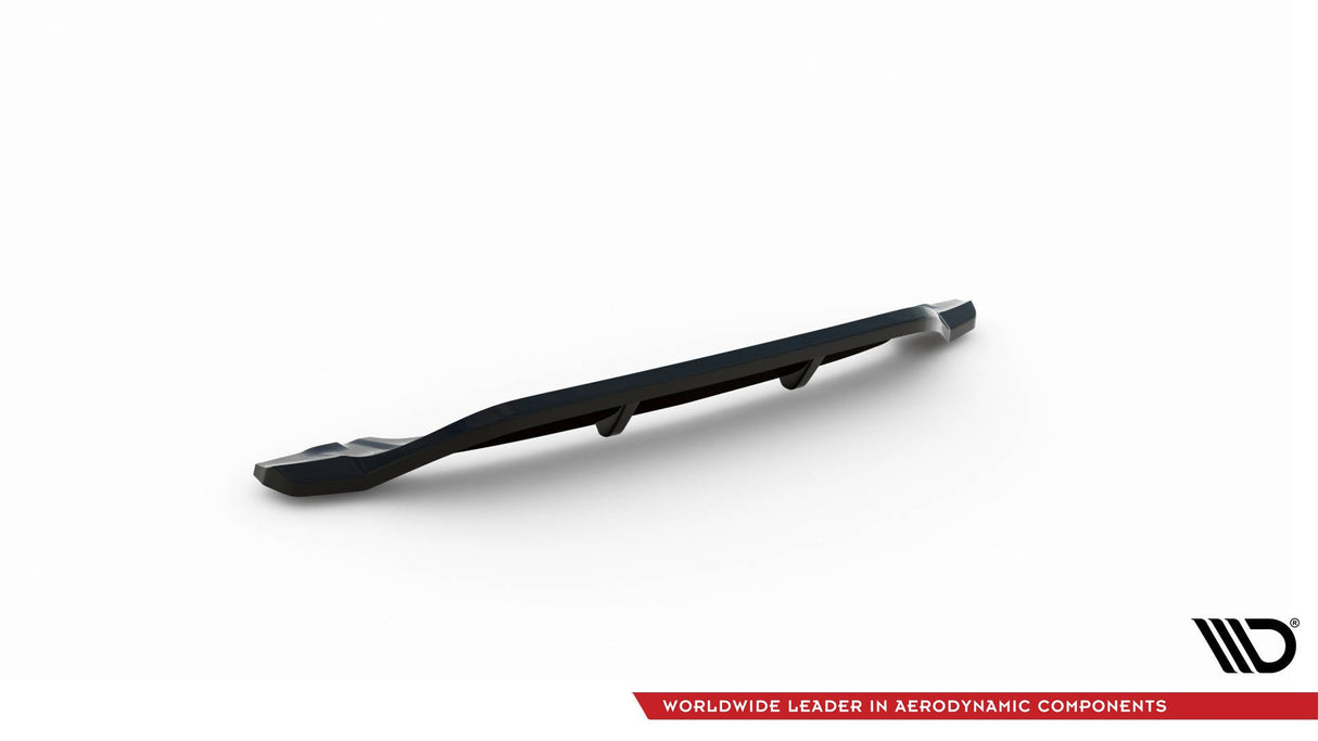 Maxton Design Central Rear Splitter (With Vertical Bars) BMW X3 M40I G01