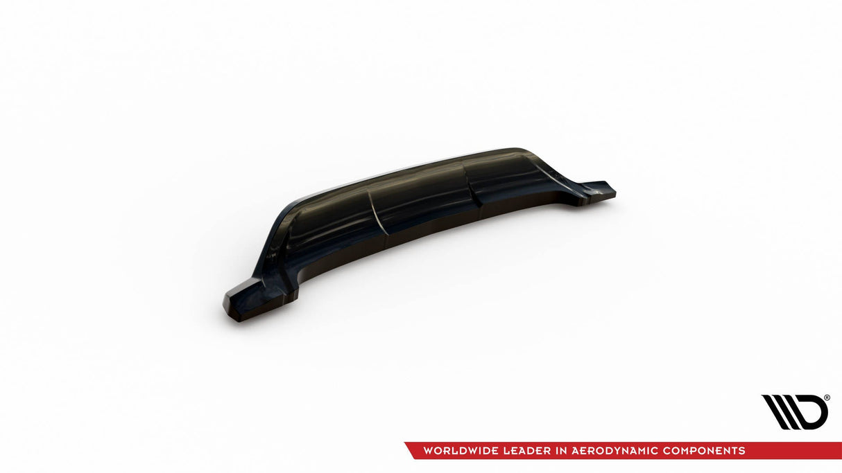 Maxton Design Central Rear Splitter (With Vertical Bars) BMW X3 M40I G01
