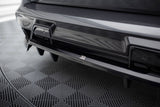 Maxton Design Central Rear Splitter (With Vertical Bars) BMW X5 M F95 Facelift
