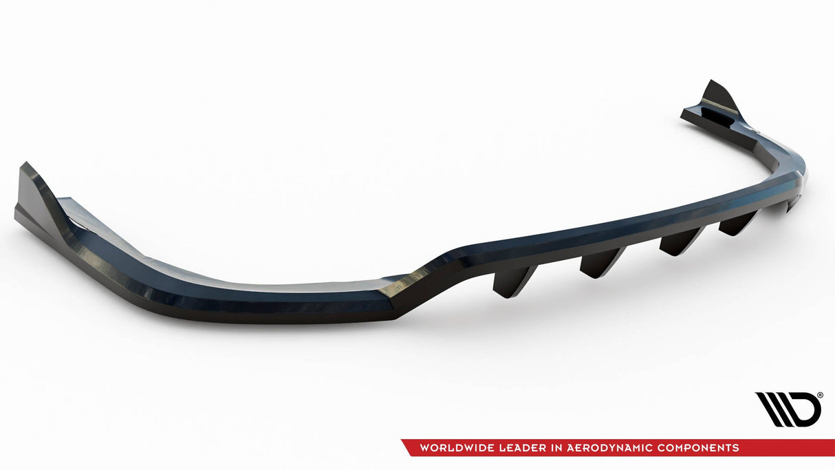 Maxton Design Central Rear Splitter (With Vertical Bars) BMW X5 M-Pack G05