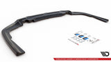 Maxton Design Central Rear Splitter (With Vertical Bars) BMW X6 M-Pack G06