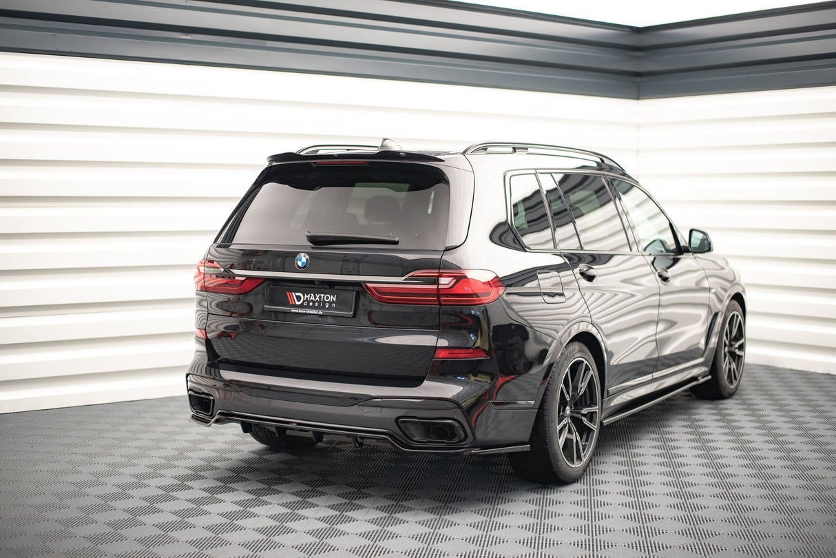 Maxton Design Central Rear Splitter (With Vertical Bars) BMW X7 M G07