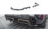 Maxton Design Central Rear Splitter (With Vertical Bars) BMW XM G09