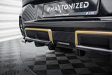 Maxton Design Central Rear Splitter (With Vertical Bars) BMW XM G09