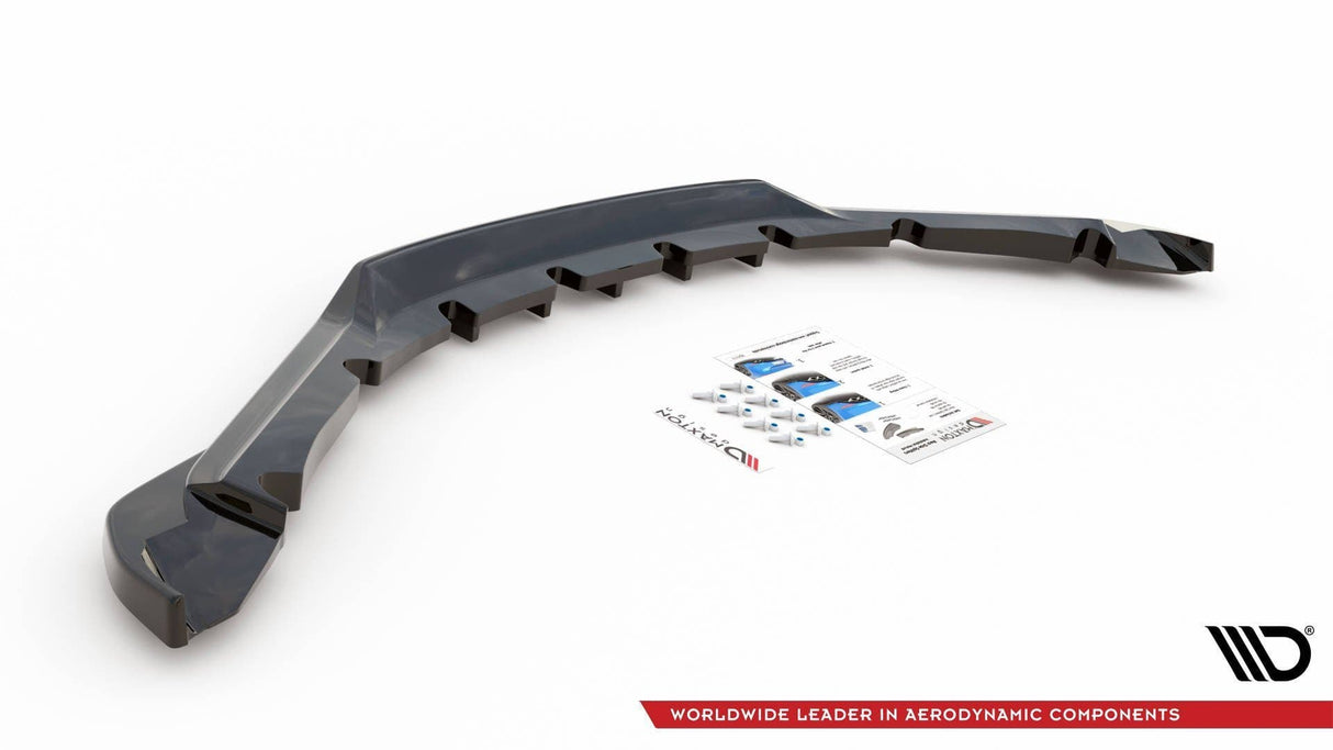 Maxton Design Central Rear Splitter (With Vertical Bars) BMW I8