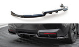 Maxton Design Central Rear Splitter (With Vertical Bars) BMW Ix Sport / M60