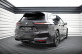 Maxton Design Central Rear Splitter (With Vertical Bars) BMW Ix Sport / M60