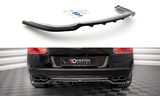 Maxton Design Central Rear Splitter (With Vertical Bars) Bentley Continental Gt V8 S MK2