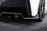 Maxton Design Central Rear Splitter (With Vertical Bars) Chevrolet Corvette C7