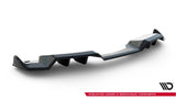 Maxton Design Central Rear Splitter (With Vertical Bars) Chevrolet Corvette C7