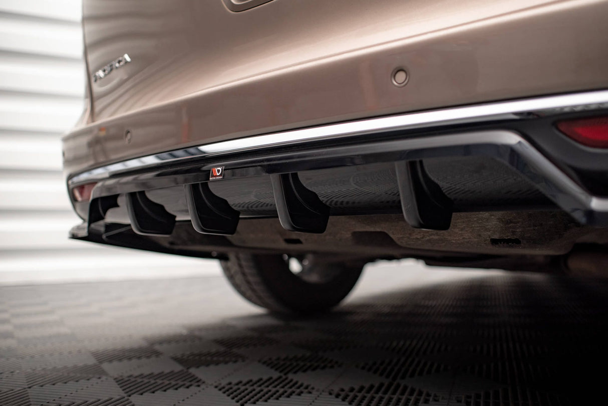 Maxton Design Central Rear Splitter (With Vertical Bars) Chrysler Pacifica MK2