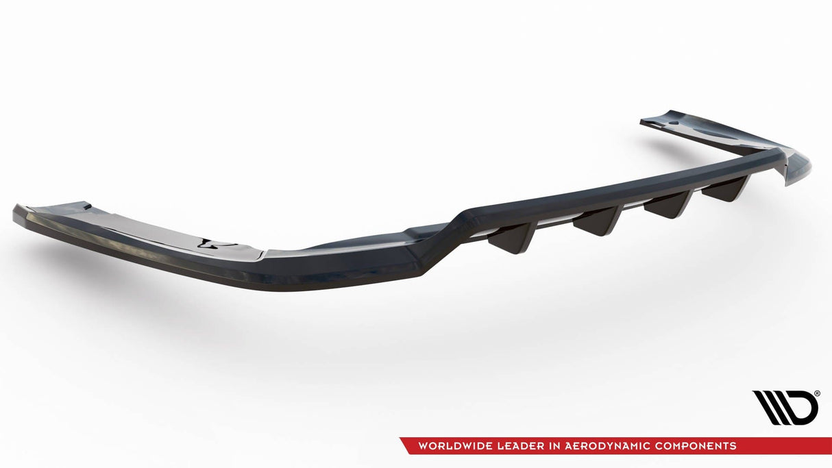 Maxton Design Central Rear Splitter (With Vertical Bars) Chrysler Pacifica MK2
