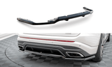 Maxton Design Central Rear Splitter (With Vertical Bars) Ford Edge Sport MK2