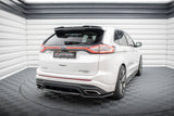 Maxton Design Central Rear Splitter (With Vertical Bars) Ford Edge Sport MK2