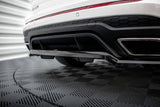 Maxton Design Central Rear Splitter (With Vertical Bars) Ford Edge Sport MK2