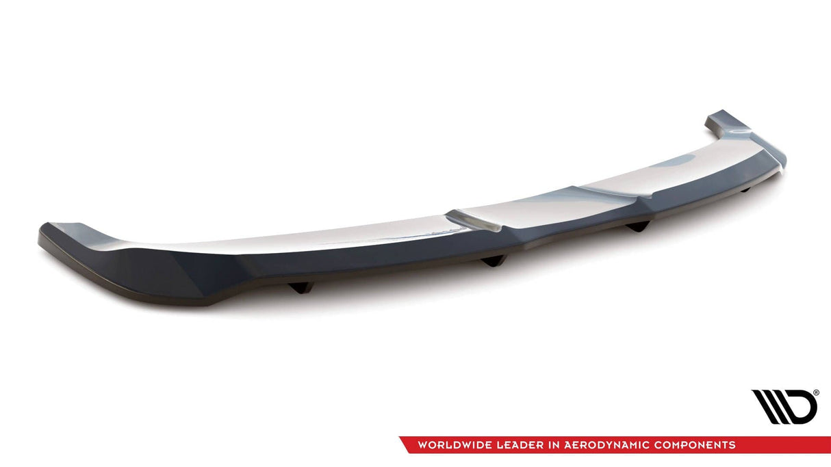 Maxton Design Central Rear Splitter (With Vertical Bars) Ford Mustang Mach-E MK1