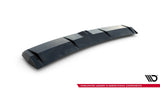 Maxton Design Central Rear Splitter (With Vertical Bars) Hyundai Elantra N MK7