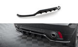Maxton Design Central Rear Splitter (With Vertical Bars) Jaguar E-Pace R-Dynamic MK1