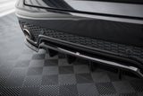 Maxton Design Central Rear Splitter (With Vertical Bars) Jaguar E-Pace R-Dynamic MK1