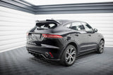 Maxton Design Central Rear Splitter (With Vertical Bars) Jaguar E-Pace R-Dynamic MK1