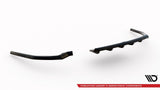 Maxton Design Central Rear Splitter (With Vertical Bars) Jaguar Xe X760 Facelift