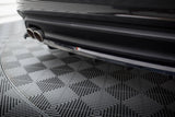 Maxton Design Central Rear Splitter (With Vertical Bars) Jaguar Xe X760 Facelift