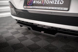 Maxton Design Central Rear Splitter (With Vertical Bars) Kia Ev6 Gt-Line Mk1