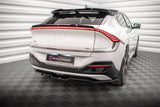 Maxton Design Central Rear Splitter (With Vertical Bars) Kia Ev6 Gt-Line Mk1
