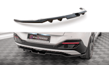 Maxton Design Central Rear Splitter (With Vertical Bars) Kia Ev6 Gt-Line Mk1