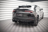 Maxton Design Central Rear Splitter (With Vertical Bars) Lamborghini Urus MK1