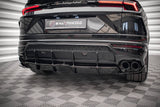 Maxton Design Central Rear Splitter (With Vertical Bars) Lamborghini Urus MK1