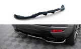 Maxton Design Central Rear Splitter (With Vertical Bars) Land Rover Range Rover Evoque MK1 Facelift