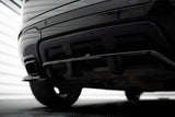 Maxton Design Central Rear Splitter (With Vertical Bars) Land Rover Range Rover Evoque MK1 Facelift