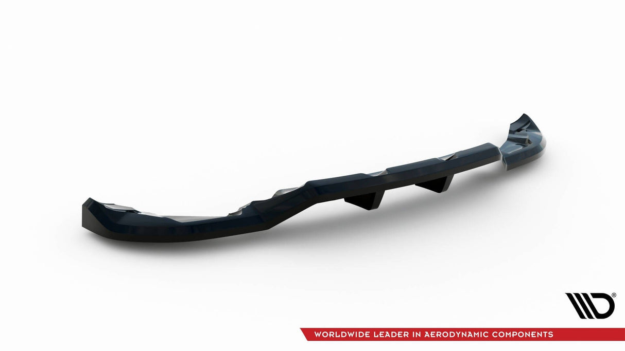 Maxton Design Central Rear Splitter (With Vertical Bars) Land Rover Range Rover Evoque MK1 Facelift
