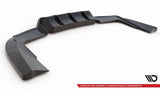 Maxton Design Central Rear Splitter (With Vertical Bars) Land Rover Range Rover Sport Svr MK2