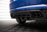 Maxton Design Central Rear Splitter (With Vertical Bars) Land Rover Range Rover Sport Svr MK2