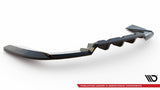Maxton Design Central Rear Splitter (With Vertical Bars) Land Rover Range Rover Sport Svr MK2