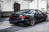 Maxton Design Central Rear Splitter (With Vertical Bars) Leuxs Ls Mk4 Facelift