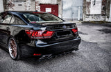 Maxton Design Central Rear Splitter (With Vertical Bars) Leuxs Ls Mk4 Facelift