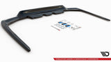 Maxton Design Central Rear Splitter (With Vertical Bars) Leuxs Ls Mk4 Facelift