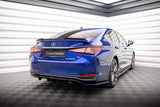 Maxton Design Central Rear Splitter (With Vertical Bars) Lexus Es F Sport (Hybrid) Mk7