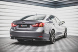 Maxton Design Central Rear Splitter (With Vertical Bars) Lexus Gs F Sport Hybrid Mk4 (L10)