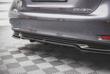 Maxton Design Central Rear Splitter (With Vertical Bars) Lexus Gs F Sport Hybrid Mk4 (L10)