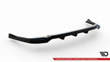 Maxton Design Central Rear Splitter (With Vertical Bars) Lexus Nx F-Sport Mk2
