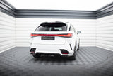 Maxton Design Central Rear Splitter (With Vertical Bars) Lexus Rx F-Sport Mk5